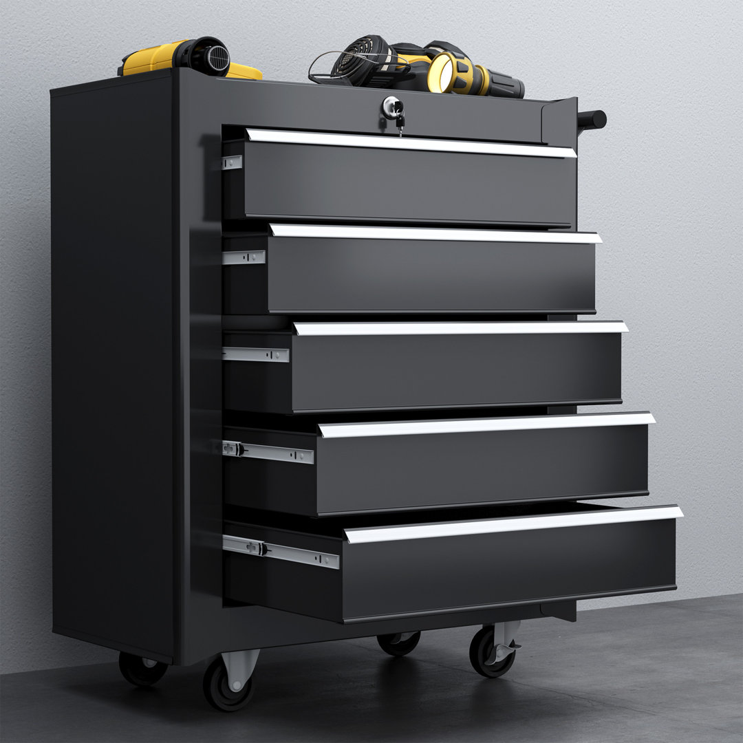 Morison 75cm H x 72cm W File Cart with Wheels