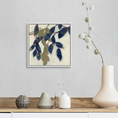 " Entwined Leaves I " Watercolor and Acrylic Painting