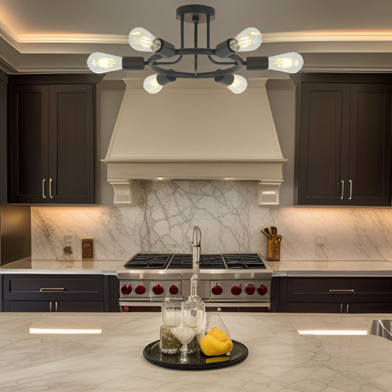 Modern Sputnik Lights, Black