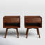 Tables de chevet Akshan Mid-Century Modern-348051759