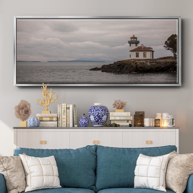 Vigil- Framed Canvas, 12" H x 30" W