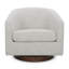 Fauteuil demi-tonneau pivotant avec repose-pieds Bennett-121504177