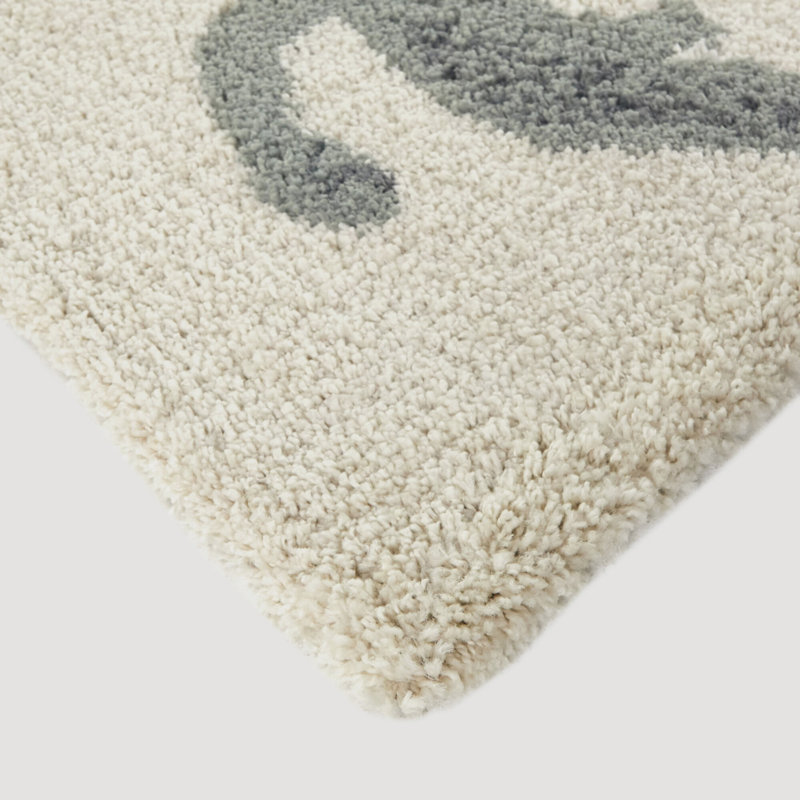 Tapis dinosaure, Rectangle 4 pi 4 po x 6 pi
