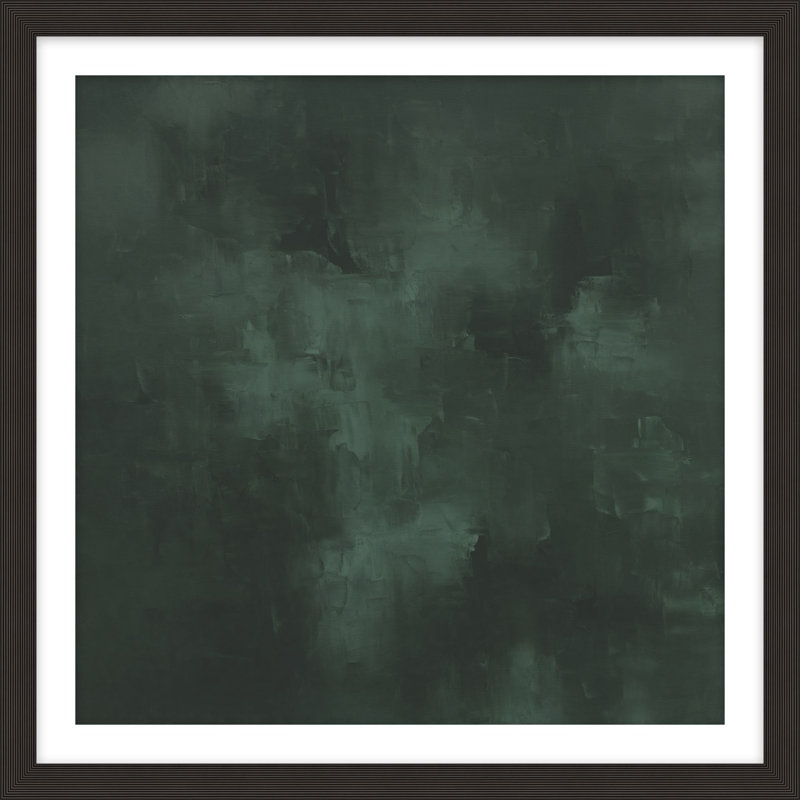 «Verdant Wash 1», reproduction d'art encadrée, H 26,25 po x l 26,25 po