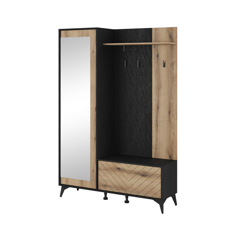 Bole Hall Tree 134cm Wide with Bench