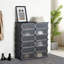 24 Pair Stackable Shoe Storage Box-2047281388