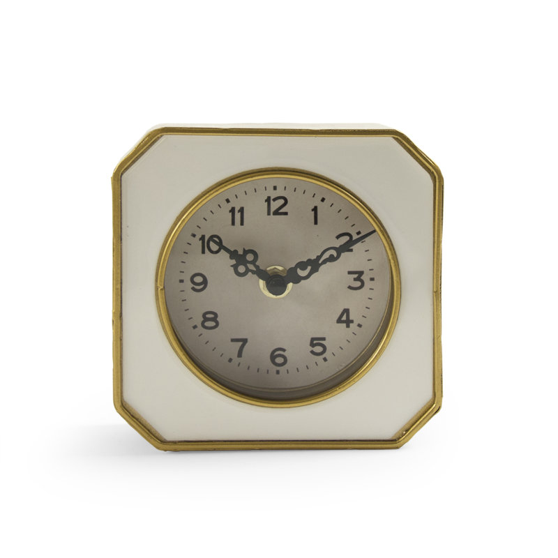 Clock, White