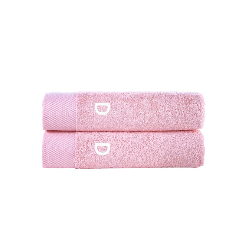Merikas 2 pcs Bath Sheets, D, Bath Sheets - 2 Pack, Pink