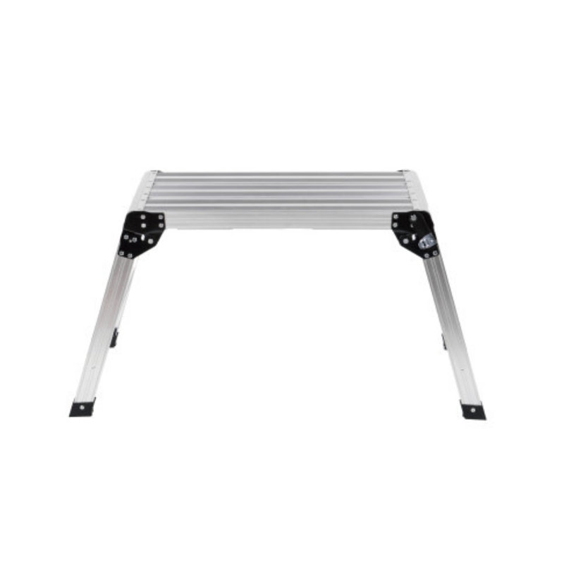 Échelle de tabouret pliante en aluminium, avec charge de 330 lb, avec pieds antidérapants
