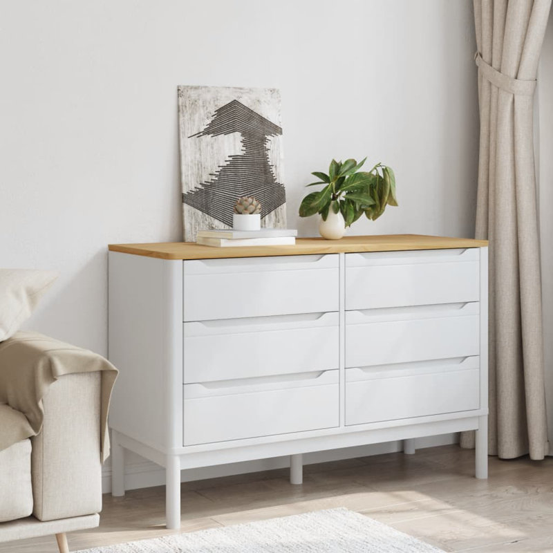 Barty Solid Wood Rectangle Accent Chest