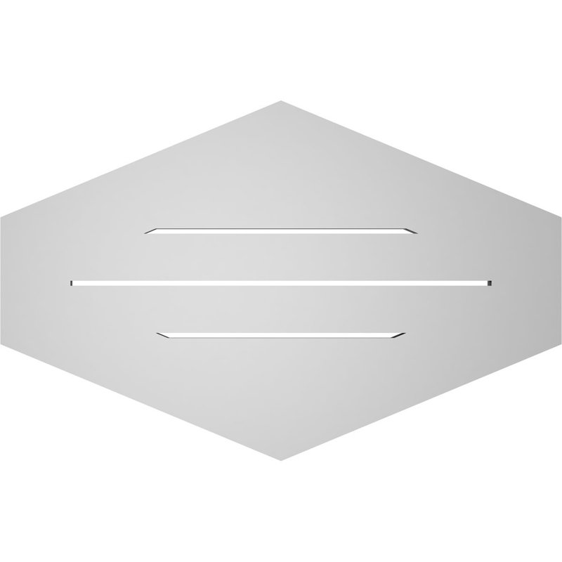 Pente verticale verticale en uréthane 5 pi, H 1 po x l 28 po x L 18 po