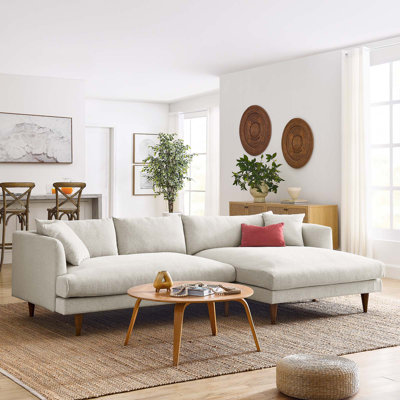 Modway Zoya 2 - Piece Upholstered Sectional