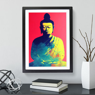 Buddha Splashed No.2 - Wall Art