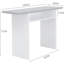 Emar 120Cm Narrow Rectangular Console Table with Storage Shelf-85816447-55630740