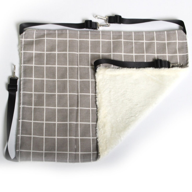 Hamac réglable réglable pour chats, Très petit format: L 14,17 po x l 13,39 po
