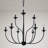 9-light 39"W Candle Style Classic Chandelier-233386436