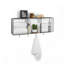 Rangement triple avec paniers muraux Dickens