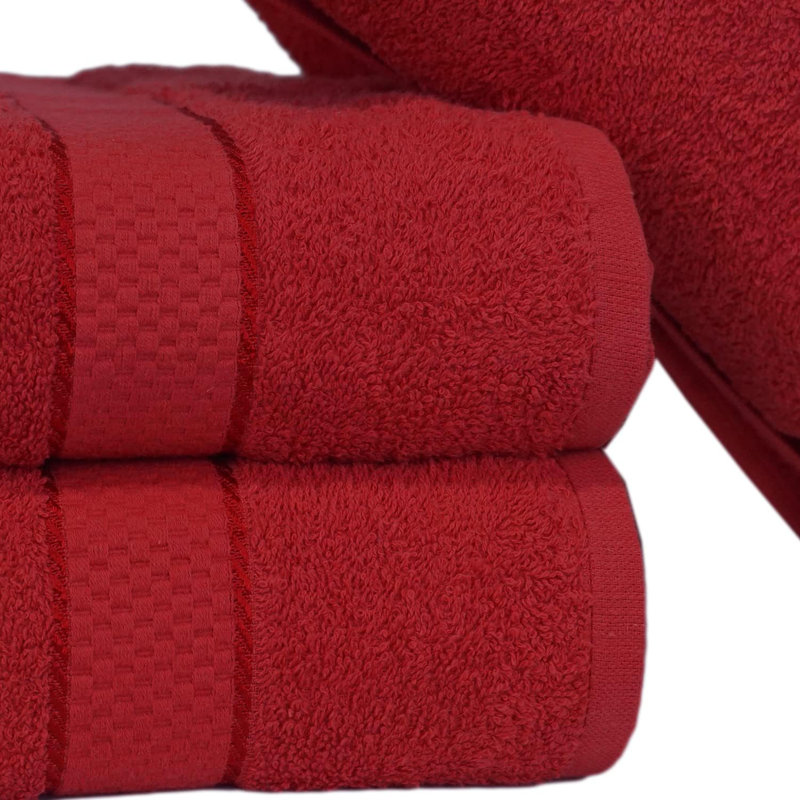 Casabella Premium Large Bath Sheet 80x140cm, Red