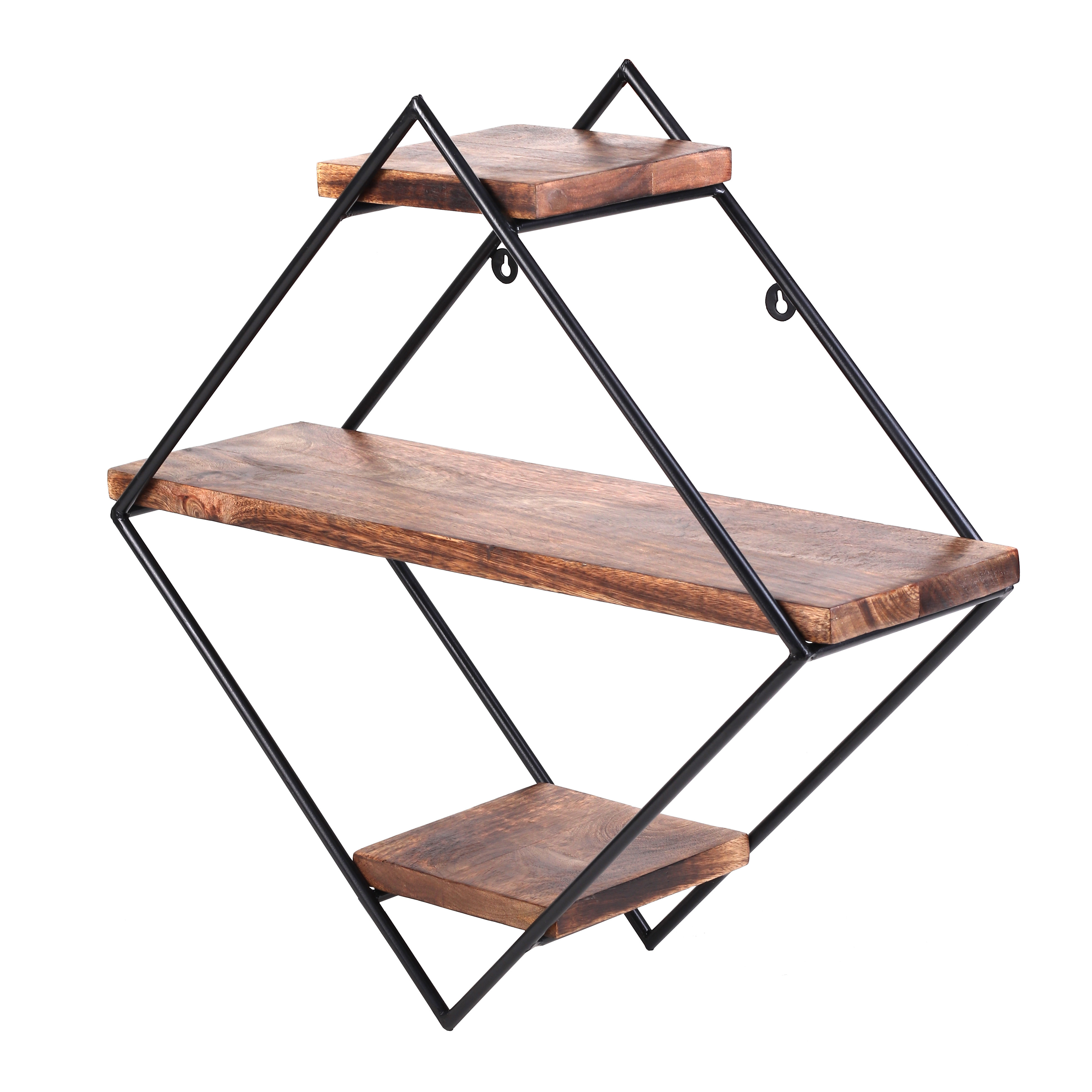 Midland 3 Piece Diamond Tiered Shelf