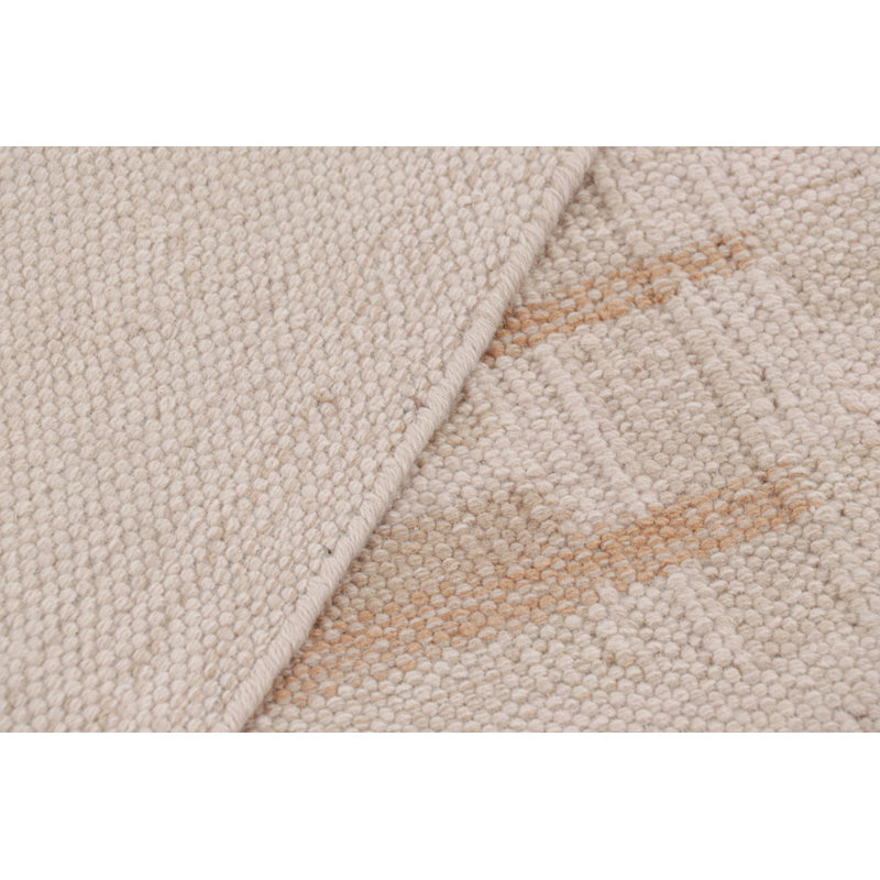 Rug & Kilim’S Scandinavian Style Rug In Beige-Brown And Cream Geometric Patterns