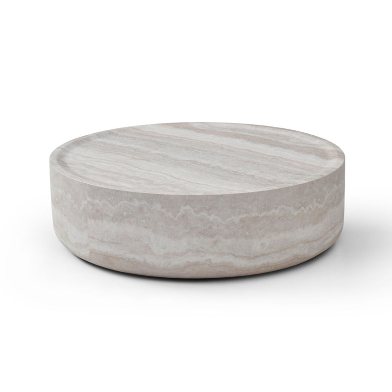 Bea Sand Round Coffee Table