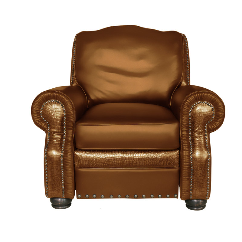 Bethesda Recliner, Charcoal (Rodeo), Yes, Nutmeg
