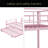 METAL Bunk Bed With Trundle-707441479