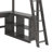 Full Size Loft Bed With Desk, Drawers And Shelves-1221977206