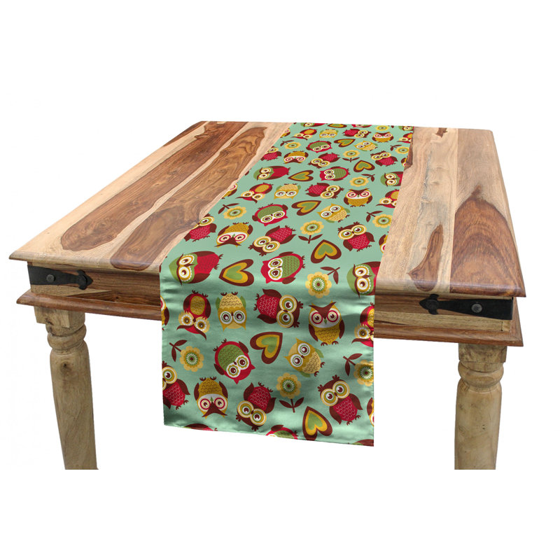 Owls Table Runner, 90" x 16"