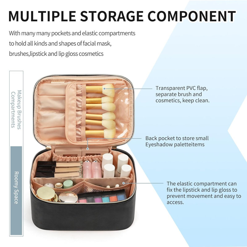 Trousse de maquillage portable