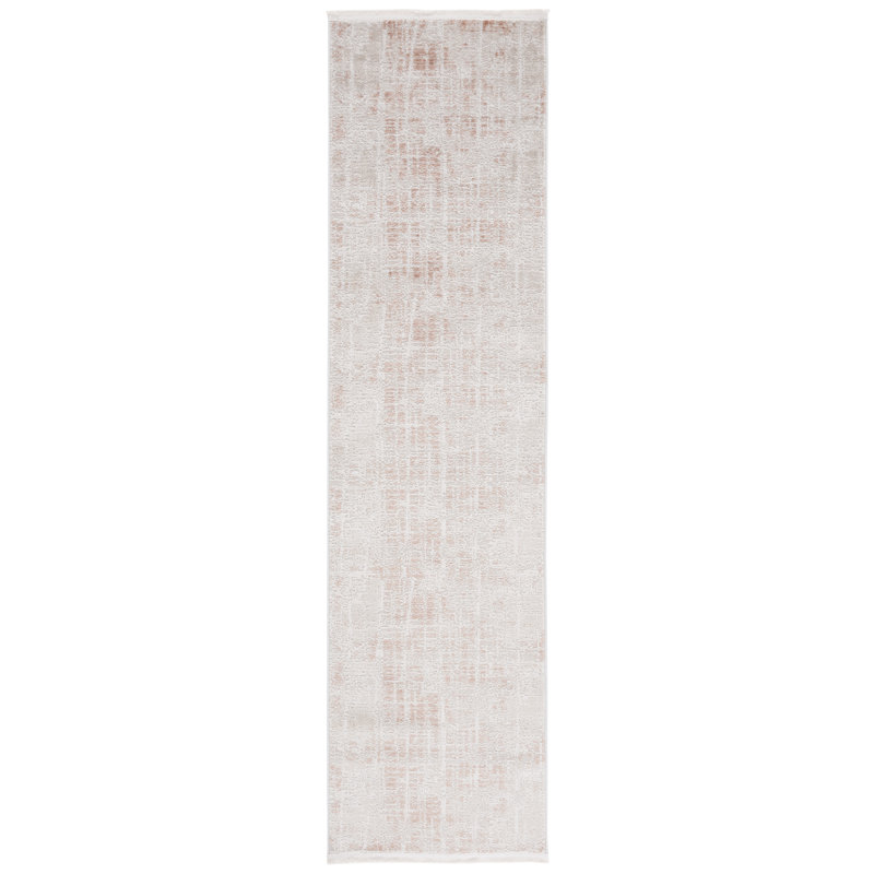 Tapis abstrait Candelario Performance, Tapis de couloir 2 pi 2 po x 8 pi