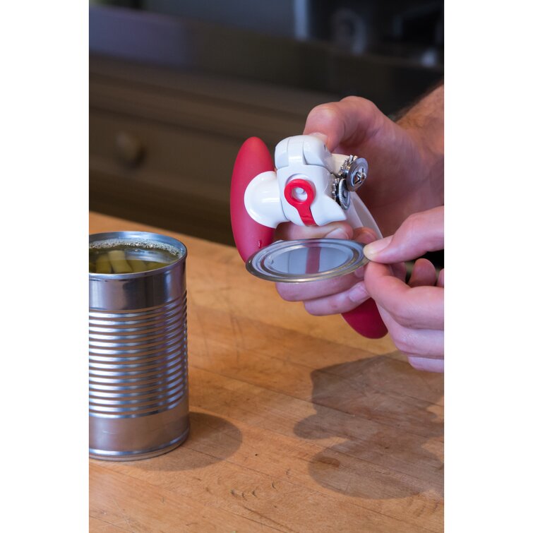 Zyliss Lock N' Lift Manual Can Opener with Lid Lifter Magnet, Red & Reviews  | Wayfair