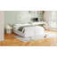 Structure de lit plateforme en bois grand format avec 6 tiroirs spacieux, durable et élégant pour les chambres modernes-622187374