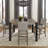 Alekhya Oak Solid Wood Dining Table