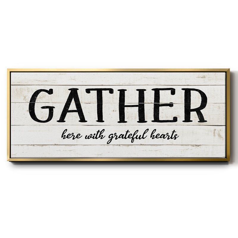 Gather - Toile encadrée