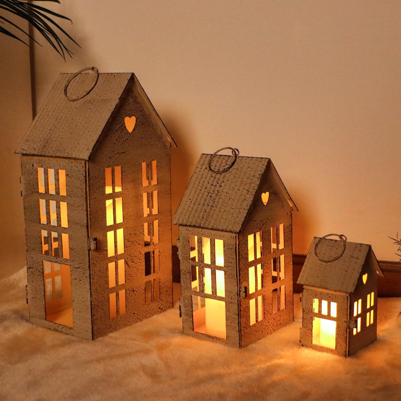 Metal Tabletop Lantern