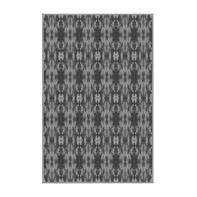 Performance Wool Ikat Indoor Rug, Rectangle 2' x 4'