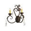 Josephine 2 - Light Candle Wall Light