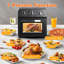 Grande grille de cuisson à grille-pain pour four à convection, four à convection avec circulation d'air chaud à 360 ° pour une cuisson saine sans huile, multifonctionnel avec réglage de la température et du temps réglable | Idée de cadeau