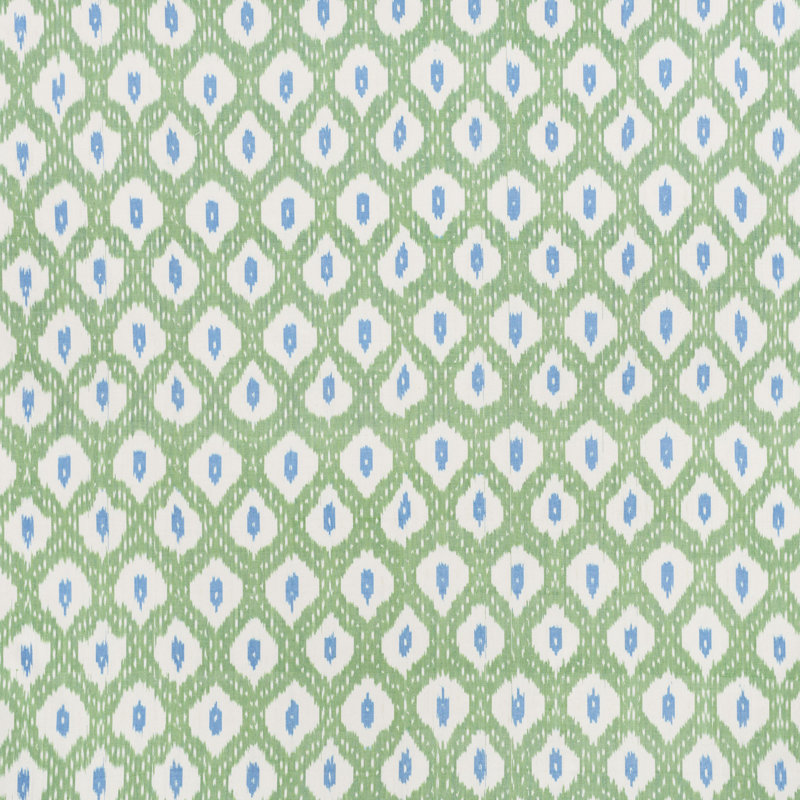 Tissu Indio Ikat, Vert