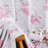100% Blackout Curtains, Grommet Pattern Gold Foil Printed Window Treatments Room Darkening Drapes for Bedroom, 2 Panels-895037149-896250778