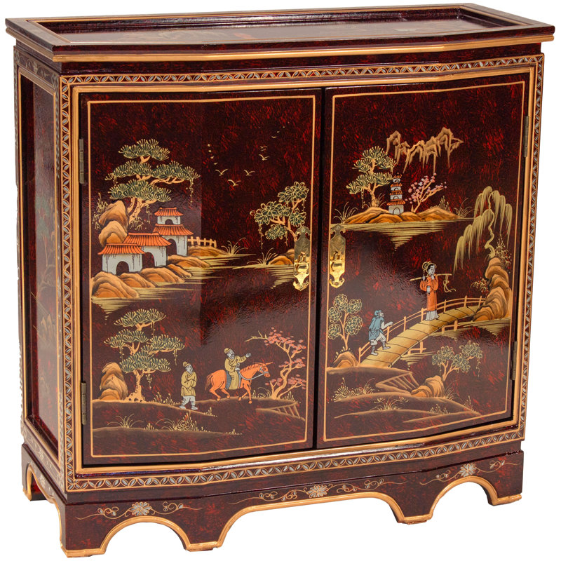 Buffet en bois d'orme de 32 po de largeur Abidur