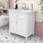 Meuble-lavabo moderne avec lavabo - construction durable, grand espace de rangement-1824919608