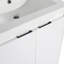 48" Freestanding Bathroom Vanity With Sink, and 2-Storage Cabinet, 2-Wall Cabinet, Soft Closing Doors and Drawer, Glossy White, Plywood ( KD-Packing )