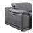 8-Piece L-Shaped Power Reclining Sectional In Genuine Leather – 4 Recliners-429501802