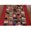 Tapis indien géométrique moderne
