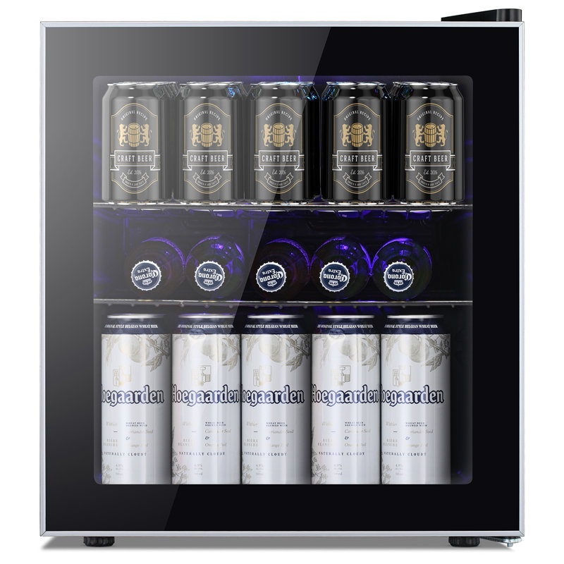 17 Bottle Single Zone Freestanding Wine Refrigerator & Beverage Cooler