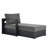Modway Tahoe Outdoor Patio Powder-Coated Aluminum Modular Left-Facing Chaise Lounge-95616645