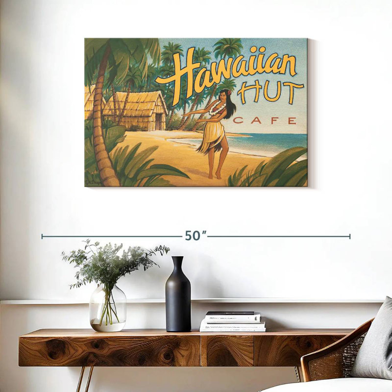 Gillard Hawaiian Hut Cafe, H 24 po x l 36 po