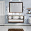 Ensemble de meuble-lavabo double mural 48 po Firkins
